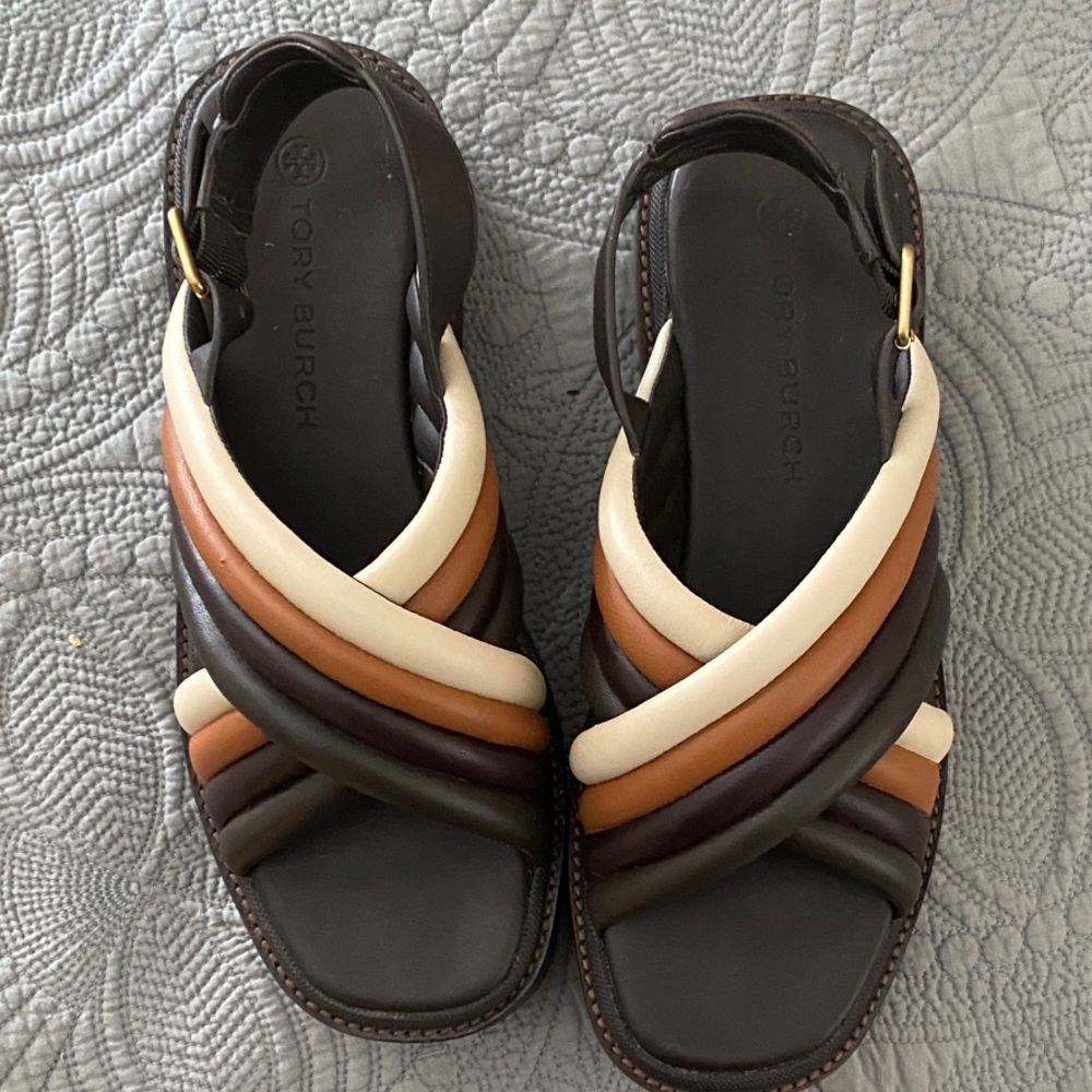 Tory Burch Women's Multi-Tone platform Sandals